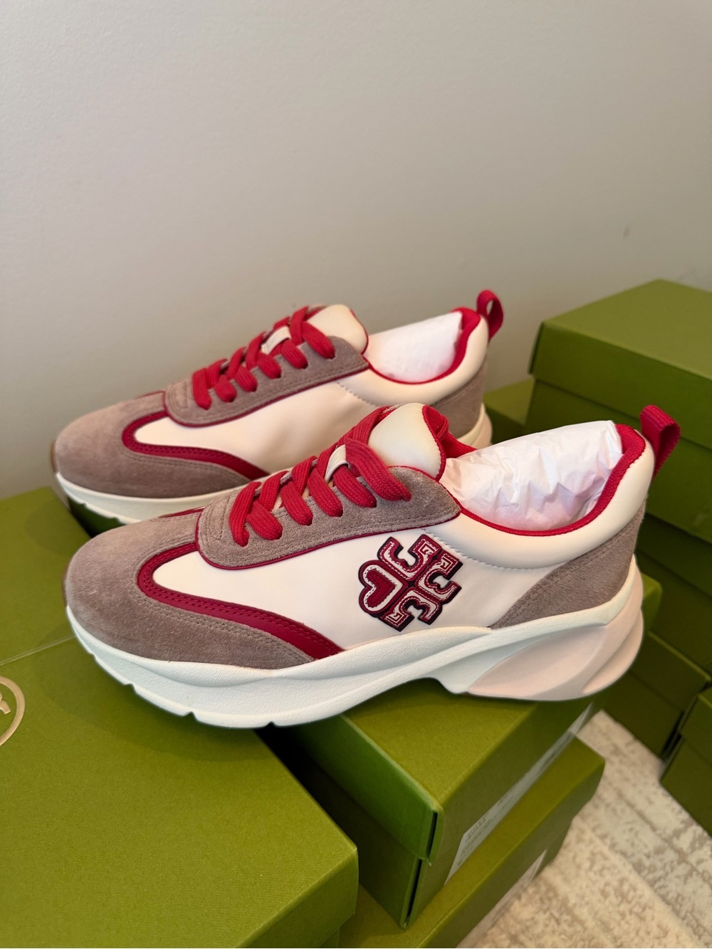 Tory Burch Good Luck Trainer Sneakers